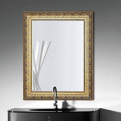 Miroir de salle de bain mural - FRAME - ARTELINEA - classique / rectangulaire / en bois