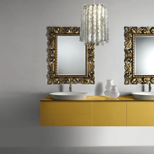 Miroir mural - RETRÒ - ARTELINEA - classique / rectangulaire / en bois