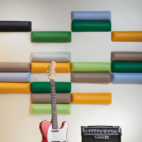 Panneau acoustique mural - BAMBOO - Made Design Barcelona - en feutre / rectangulaire / gris