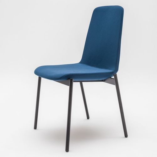 Chaise contemporaine - ULTI P1 - MDD - d'intérieur / en tissu / en cuir
