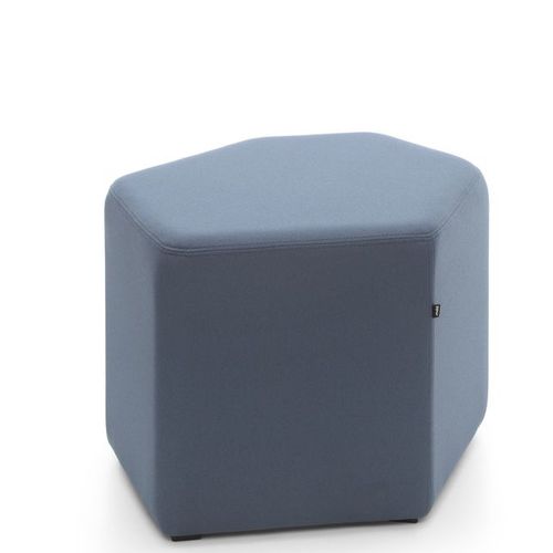 Pouf contemporain - BAZALTO - MDD - en tissu / en cuir / en simili cuir