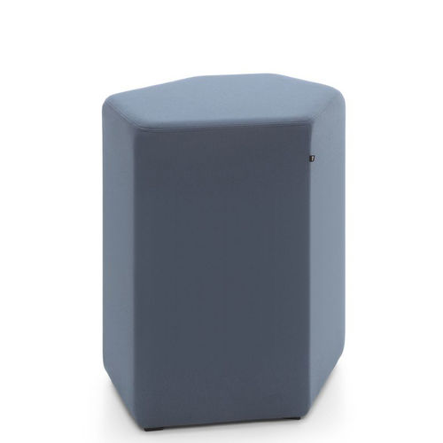 Pouf contemporain - BAZALTO - MDD - en tissu / modulable / d'accueil
