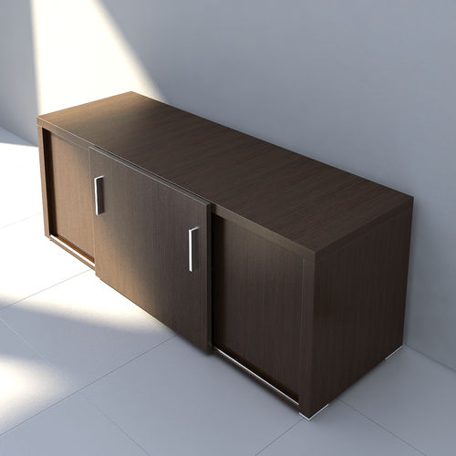 Buffet contemporain - QUANDO - MDD - en ABS / en mélaminé / pour bureau
