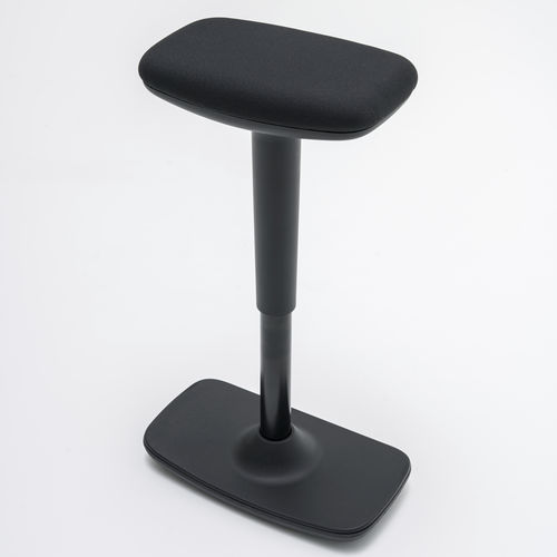 Tabouret de bureau contemporain - COOL - MDD - en tissu / tapissé / à hauteur réglable