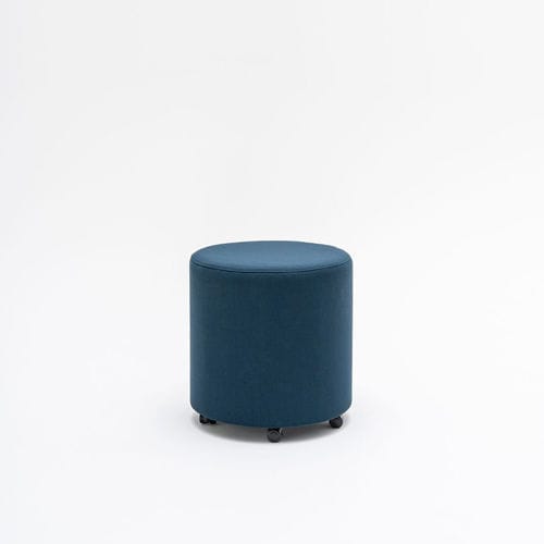 Pouf contemporain - MIX - MDD - en tissu / rond / carré