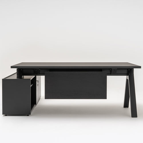 Bureau de direction - Viga - MDD - sur pied / contemporain / en chêne
