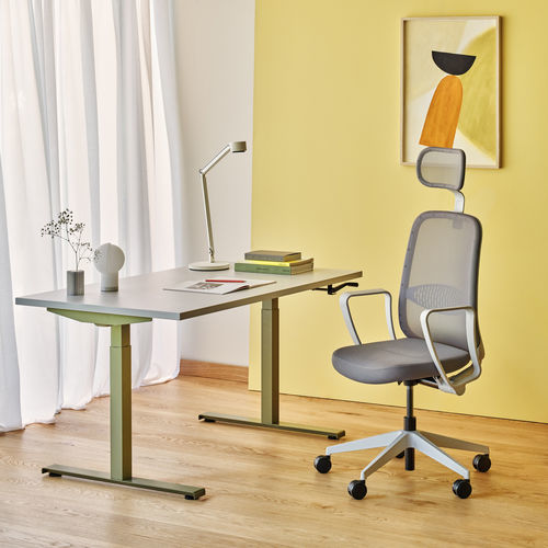 Chaise de bureau contemporaine - ASTRO  - MDD - d'intérieur / en maille / en polypropylène