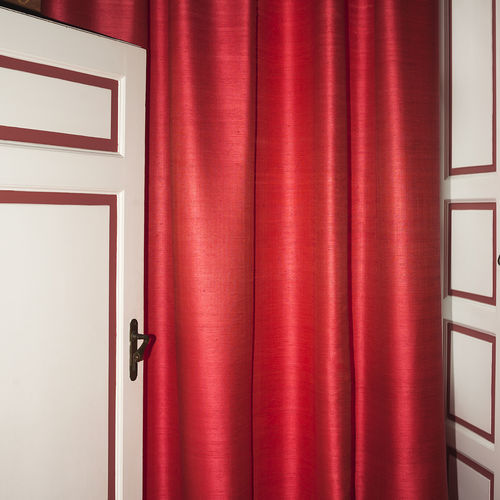 Tissu pour rideaux - FANFARA - DEDAR MILANO - uni / en soie / non feu