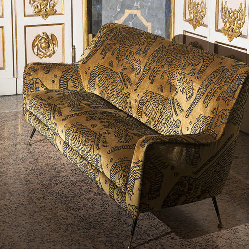 Tissu d'ameublement - TIGER MOUNTAIN   - DEDAR MILANO - pour rideaux / motif animal / en coton