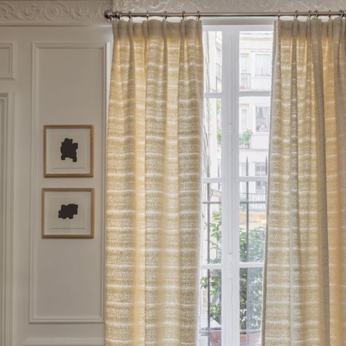 Tissu pour rideaux - AKUREYRI  - DEDAR MILANO - pour store enrouleur / uni / en coton