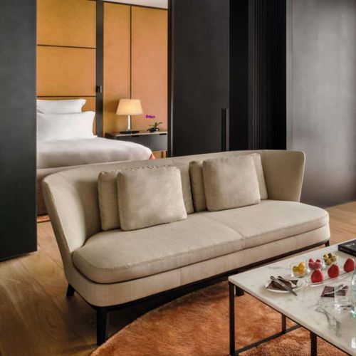 Tissu d'ameublement - SANSONE  - DEDAR MILANO - pour rideaux / uni / en polyester