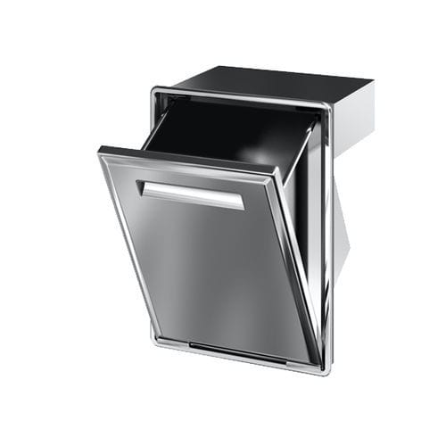 Poubelle pour bar - AU5 - ronda - encastrable / en acier inoxydable / d'intérieur