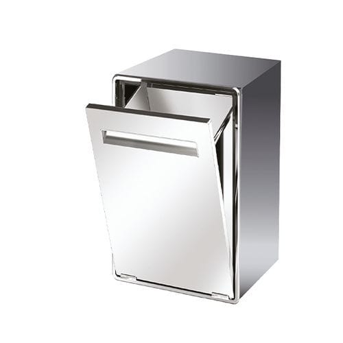 Poubelle pour bar - AU5I - ronda - encastrable / en acier inoxydable / d'intérieur