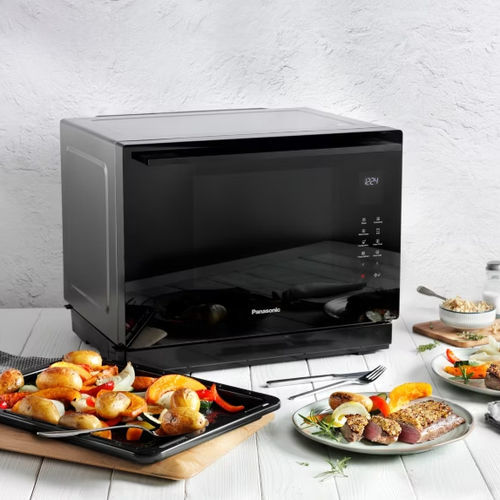 Four à vapeur électrique - NN-CS89LBBPQ - PANASONIC Home Appliances - mixte / à convection / à micro-ondes