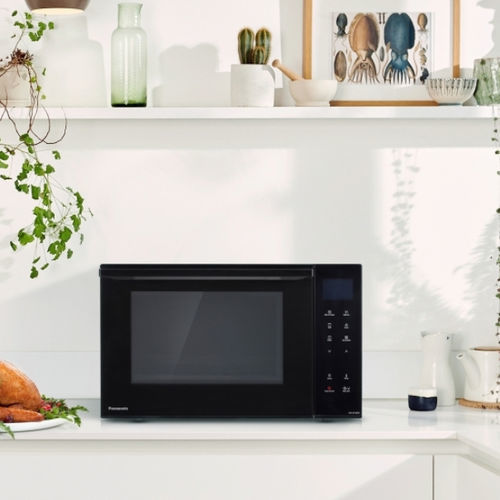 Four électrique - NN-DF38PBBPQ - PANASONIC Home Appliances - à convection / à micro-ondes / pose libre
