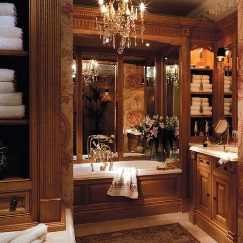Salle de bain classique - ORNAMENTAL - Clive Christian - en bois / sur mesure