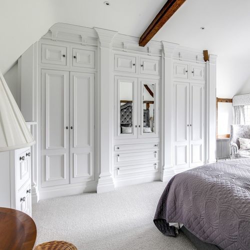 Armoire modulable - Clive Christian - classique / en bois laqué / à portes battantes