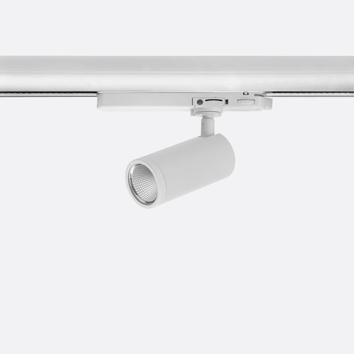 Éclairage sur rail à LED - NEWTON TRACK 230 - Egoluce - rond / en aluminium peint / pour commerce
