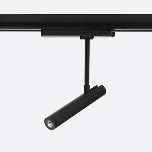 Éclairage sur rail à LED - NEWTON SLIM TRACK 230 - Egoluce - rond / en aluminium peint / pour commerce