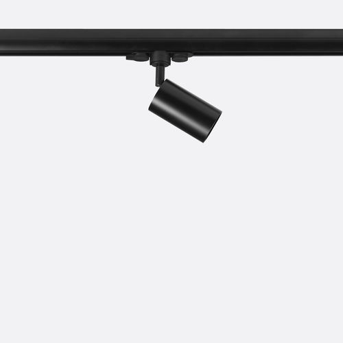Éclairage sur rail à LED - NEWTON EASY TRACK 230 - GU10 - Egoluce - rond / en aluminium peint / pour commerce