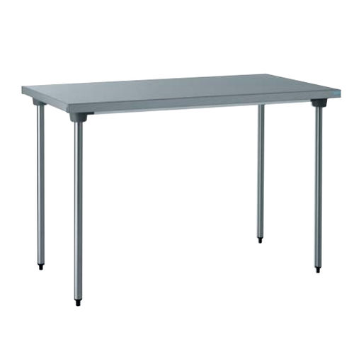 Table de préparation en acier inoxydable - 503 202 - Tournus - avec rangement / avec évier / professionnelle