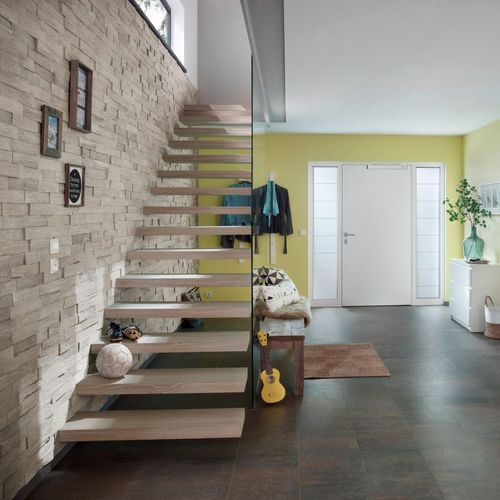 Escalier droit - EGO ZÉRO : 686C - Créateur d'escaliers Treppenmeister - à marches en bois / résidentiel / d'intérieur