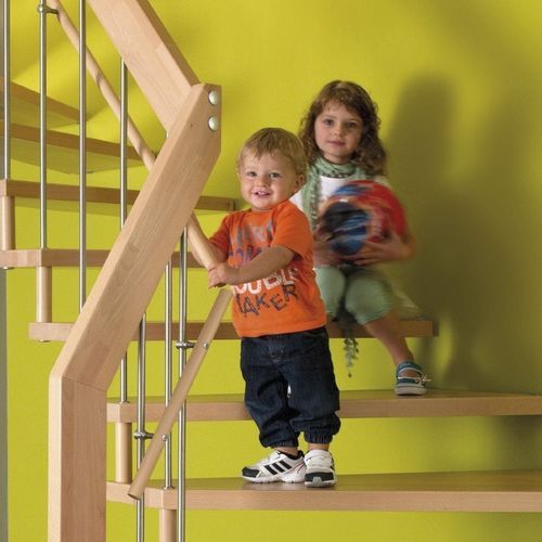 Main courante en bois - Créateur d'escaliers Treppenmeister - personnalisable / sur mesure