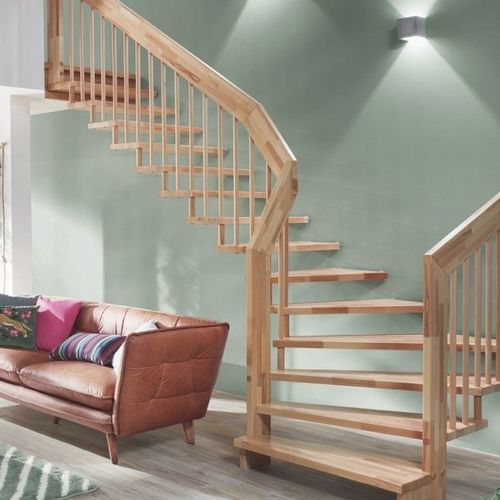 Panneau en bois de construction - Créateur d'escaliers Treppenmeister - de placage / sur mesure