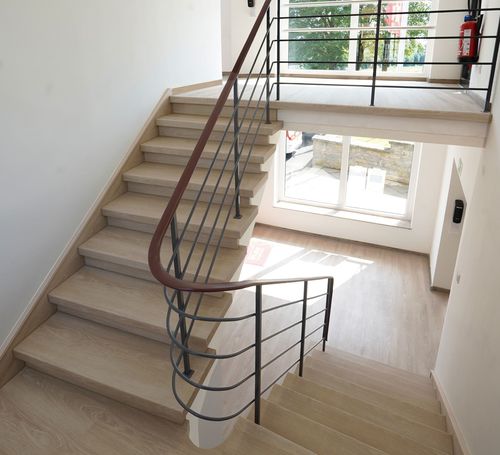 Panneau en bois pour marche - Créateur d'escaliers Treppenmeister - sur mesure / écologique