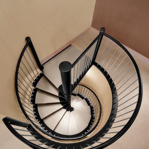 Escalier en colimaçon - Créateur d'escaliers Treppenmeister - à marches en bois / à marches en métal / en métal