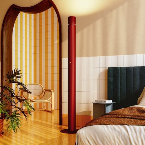 Lampe sur pied - CONCORDE - lumen center italia srl - en aluminium / en laiton / contemporaine