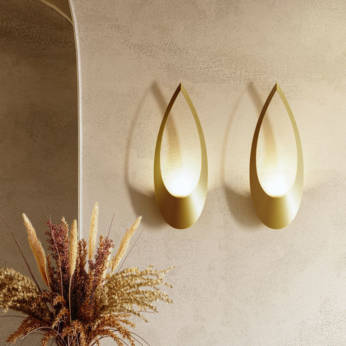 Applique murale contemporaine - BLUM - lumen center italia srl - d'intérieur / en aluminium peint / sculpturale