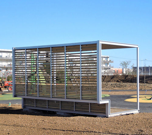 Abri multifonction pour espace public - OASIS 2 - URBADIS Microarquitectura