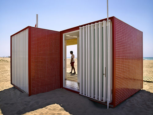 Kiosque toilettes - AMB - URBADIS Microarquitectura - en métal