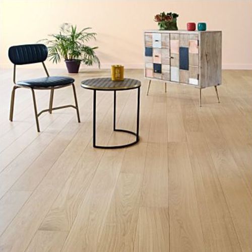 Parquet contrecollé - FIRST - DESIGN PARQUET - massif / en chêne / point de Hongrie