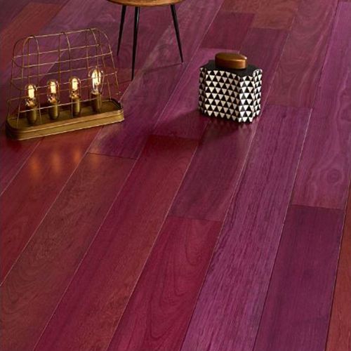 Parquet contrecollé - AMARANTE - DESIGN PARQUET - massif / point de Hongrie / huilé