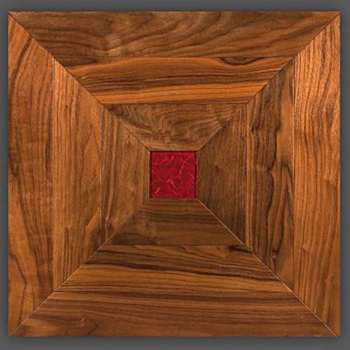 Parquet contrecollé - AVEC CABOCHONS - DESIGN PARQUET - massif / point de Hongrie / huilé