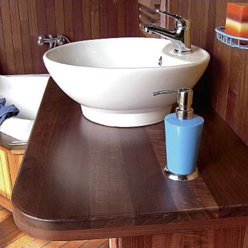 Plan vasque en bois - DESIGN PARQUET - sur mesure