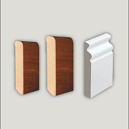 Plinthe en bois - MDF VENEERED  - DESIGN PARQUET