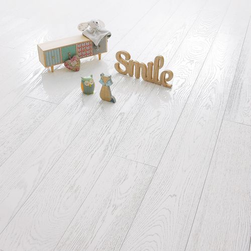 Parquet contrecollé - COTTON - DESIGN PARQUET - massif / en chêne / point de Hongrie