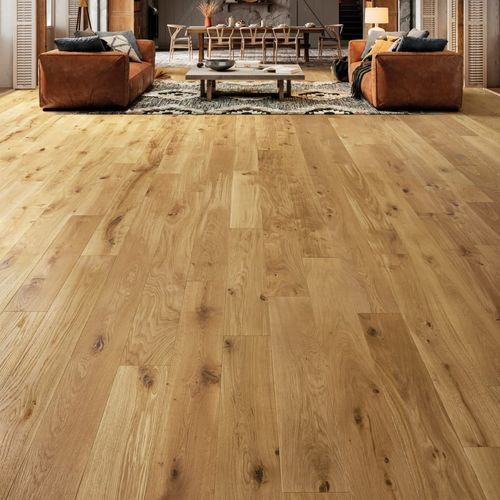 Parquet contrecollé - LODGE - DESIGN PARQUET - en chêne / pont de bateau / verni
