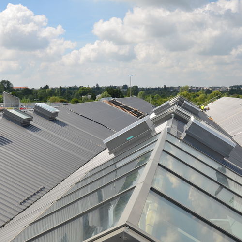 Lanterneau pour vitrage - ECOPLAN - Kingspan Light + Air - pour bâtiments / de désenfumage / pour ventilation
