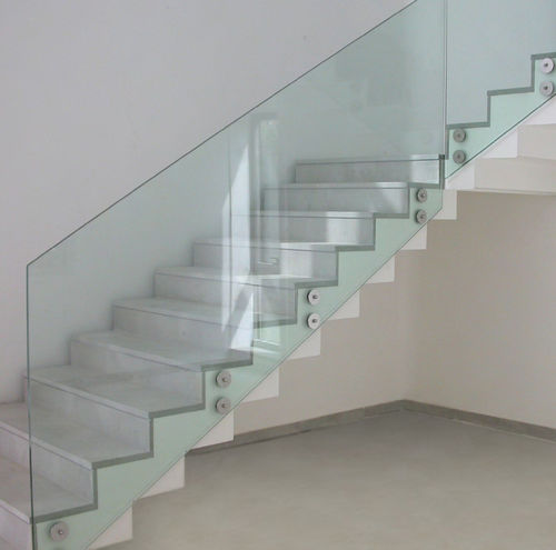 Garde-corps en verre - PARAPETTI  - VB Glass - à barreaux / d'intérieur / pour escalier