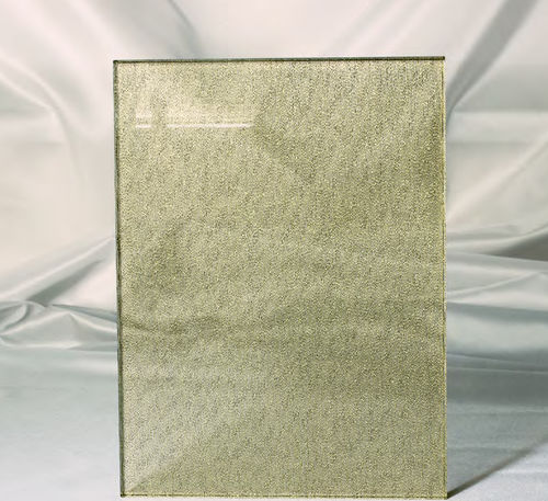 Panneau en verre à motif - METALTEX: RETE ORO - VB Glass - translucide / pour agencement intérieur