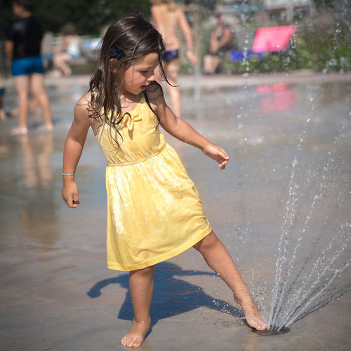 Jeu d'eau pour aire de jeux - ROOSTER TAIL - Pro Urba - Aqua Pro Urba - pour parc aquatique