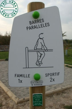 Barres parallèles d'extérieur - PS25 - Pro Urba - Aqua Pro Urba