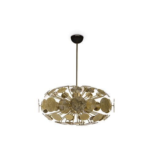 Suspension - NEWTON ELIPTIC - BOCA DO LOBO - en aluminium / design original / d'intérieur