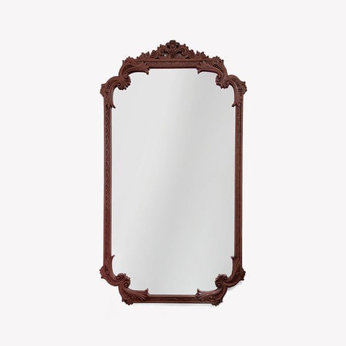 Miroir mural - LOUIS XVI  - BOCA DO LOBO - de style Louis XVI / en acajou / couleur personnalisable