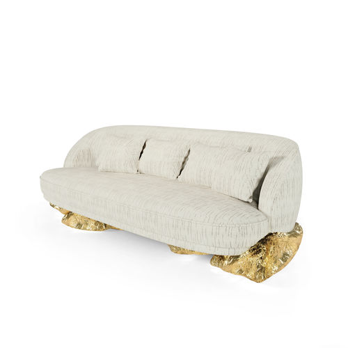 Canapé contemporain - ANGRA - BOCA DO LOBO - en polyester / à coussins / personnalisable
