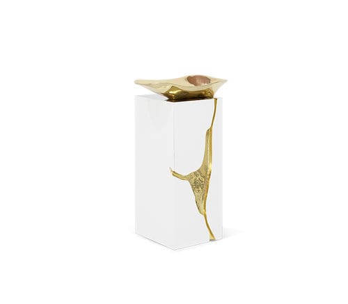 Meuble vasque à poser - LAPIAZ - BOCA DO LOBO - en bois laqué / en bois doré à la feuille d'or / en bois verni